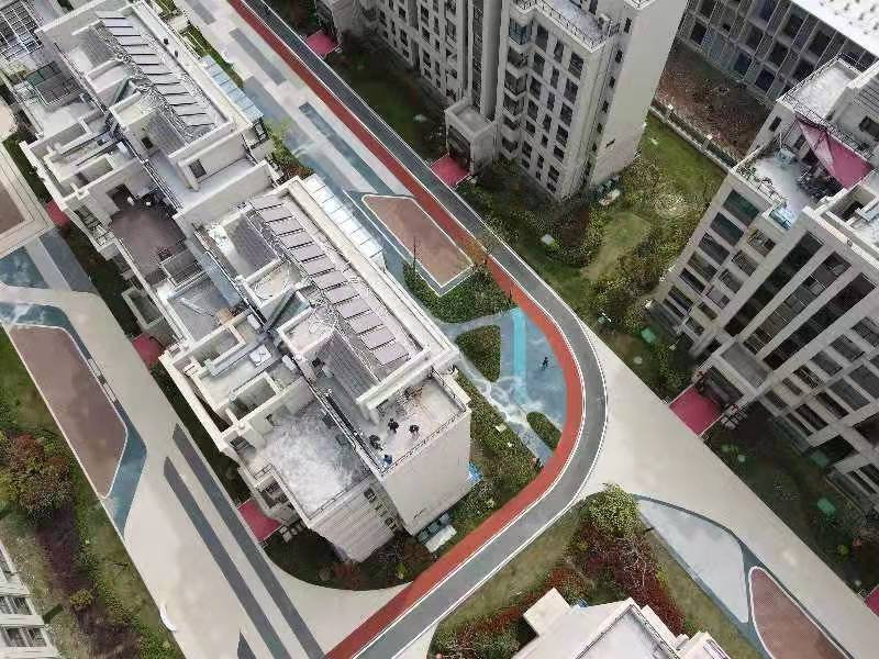 中粮悦茏雅苑 屋顶渗水维修